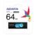 Memoria USB Adata 64 GB UV220 2.0 Color Negro-Azul - Vista 8