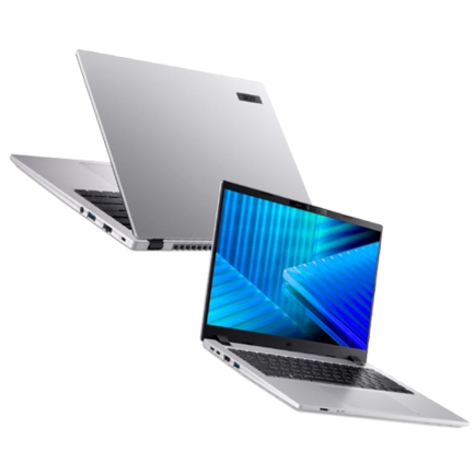 Laptop Acer TravelMate P2 14" Intel Core Ultra 5 225U 16GB 512GB SSD Win 11 Pro 1 Año Gris