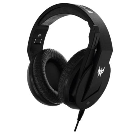 Audífonos Acer Predator Galea 311 Phw910 Micrófono Omnidireccional Bocinas 50mm Conector 3.5mm Color Negro