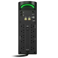Back UPS APC Gaming 1500VA 3 USB Charging Ports AVR 120V 60Hz - Vista 9