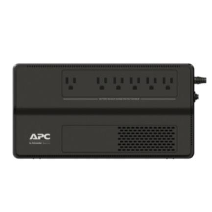 Ups apc easy bv 500va/300w avr 120v batería plomo 6 contactos color negro