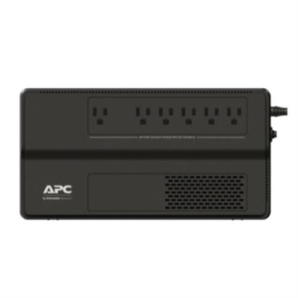 Ups apc easy bv 650va/375w avr 120v batería plomo 6 contactos color negro