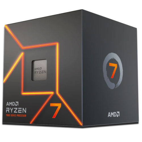 Procesador AMD Ryzen 7 7700 3.8Hz 32MB 65W S AM5 Octa Core con Gráficos con Disipador 100-100000592BOX - Vista 2