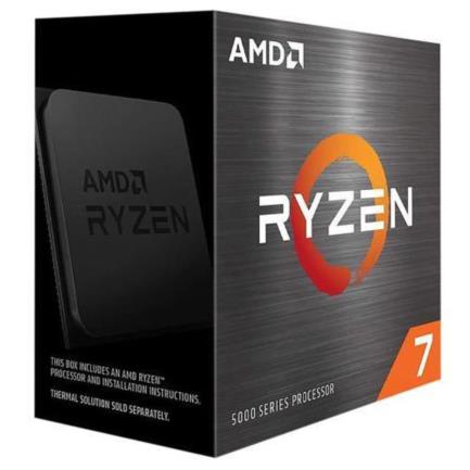 Procesador AMD Ryzen 7 5700X 3.4GHz 32MB 65W S AM4 Octa Core sin Gráficos sin Disipador 100-100000926WOF - MAS RECIO