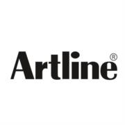 Bolígrafo artline abt-v triangular 1.0mm color verde caja c/12 pzas