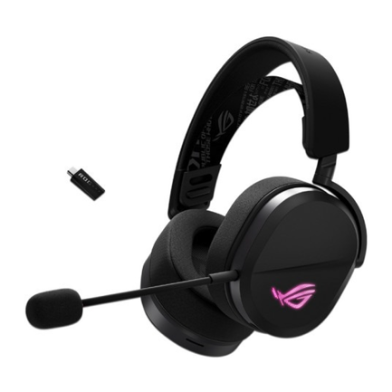 Diadema asus gamer a501 rog pelta inal&aacute;mbrica usb-c rgb negros