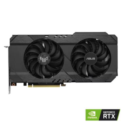 Tarjeta de video asus tuf gaming geforce rtx3050 oc 8gb argb dual fan gddr6 pcie 4.0 2xhdmi 3xdp