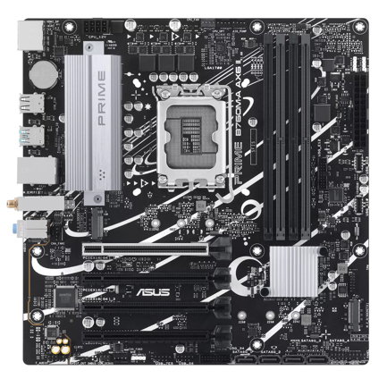 Tarjeta madre asus prime b760m-a ax6 ii s-1700 4xddr5 hdmi displayport micro atx