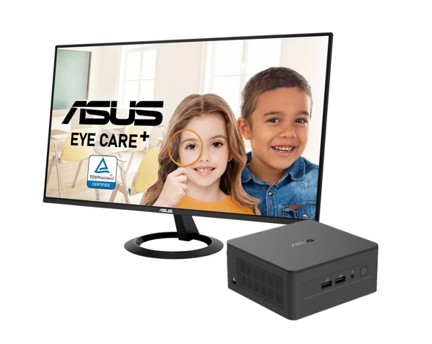 BUNDLE MINI PC INTEL I3 + MONITOR ASUS 24