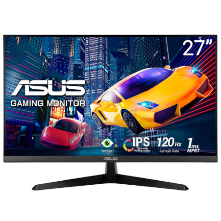 Monitor Asus 27" Led VY279HGR Eye Care 1920x1080 120Hz 1ms IPS HDMI/VGA Adaptative Sync
