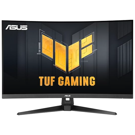Monitor Gamer Curvo ASUS LCD 31.5" 2560x1440 FreeSync 180Hz HDMI/DP Bocinas Integradas Negro