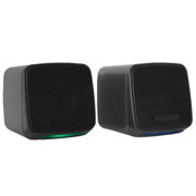 Bocinas Acteck para Elant Cube AS430 / 3.5 mm+USB / 6 W / Sonido Estereo 2.0 / RGB / Advanced Negro - Vista 3