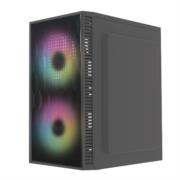 Gabinete Acteck Compacto Mini Torre Fuji GC470  Fuente ATX 500 Advanced Series Negro - Vista 2