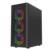 Gabinete Gamer Compact Media Torre Dragonfly Perform Crystal GM590CB / Panel Izq Cristal + Frente Cristal / Negro - Vista 5