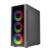 Gabinete Gamer Compact Media Torre Dragonfly Perform Aircool GM590AB Panel Izq Cristal + Frente Mesh / Negro - Vista 9