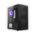 Gabinete Gamer Balam Rush Mini Torre Artic GI725 ATX Panel Izq Cristal Frente Colmena USB 3.0/3xFan RGB Negro - Vista 2