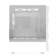 Gabinete Gamer Media Torre DragonFly Crystal GM745 Panel Izq Cristal + Frente Cristal / Azender Blanco - Vista 6