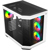 Gabinete Gamer Balam Rush Media Torre Tank Master 9600TB Max MB ATX Ultra Wides/USB-C/USB 3/Audio Fan ARGB Blanco- Negro - Vista 6