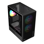 Gabinete Acteck Compact Mini Torre Zyron GC606 Negro - Vista 5