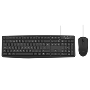 Kit Teclado y Mouse Acteck Creator MK210 Alámbrico USB 1200dpi Color Negro - Vista 5
