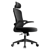 Silla Acteck de Oficina Flux Base EC343HR Soporta hasta 100 kg Reposabrazos Abatibles 90° Marco y Malla Negra - Vista 9