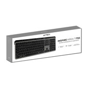 Teclado Multidispositivo Acteck Inspire Krea TI755/2.4MHz+2modosBT Elite Negro-Gris 14