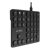 Teclado Numérico Acteck Multidispositivo Inspire Pad Pro TN480  / 2.4 MHz + 2 modos BT  Recargable / Advanced Negro - Vista 9