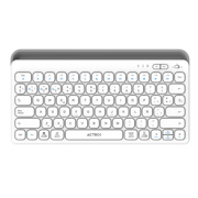 Teclado Acteck Inspire Trek TI737 65% Inalámbrico RF Inalámbrico Bluetooth Blanco Español - Vista 3