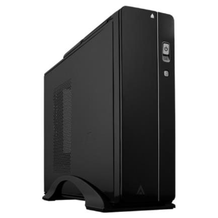 Gabinete acteck bern gs460 mini torre slim con fuente 500w micro atx/mini itx usb 3.0 1 ventilador color negro