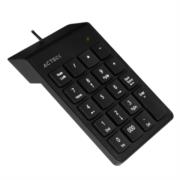 Teclado Numérico Acteck Inspire TN220 Alámbrico Delgado y Compacto USB Color Negro - Vista 6