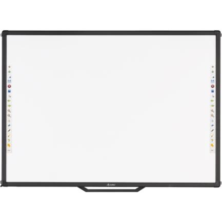 Pintarrón Interactivo Alfra Multitouch Slim Black 82" - MAS RECIO