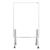 Pintarrón Móvil Alfra Lux Doble Superficie Metálico Tela Corcho 150X110cm - Vista 7