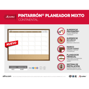 Planeador Alfra Mensual Mixto Continental 60x80 - Vista 5