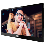Monitor AOC 15.6" Portátil IPS 1920x1080 60Hz 1 xType-C para Potencia de Señal DP ALT 1 xType-C - Vista 10