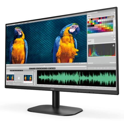 Monitor aoc 21.5" pure va 1920x1080 100hz 4 ms vga hdmi adaptive sync