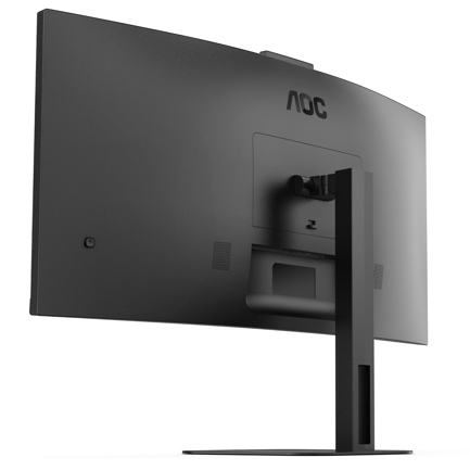 Monitor AOC 34" Professional Curvo VA 1500-R 3440x1440 HDMI DP USB-C DP AltMode 100hz 1ms USB Hub Windows Hello We - Vista 3