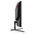 Monitor AOC 31.5" Gaming Curvo C32G3E Led 1920x1080 Full HD FreeSync 165Hz HDMI DisplayPort Negro