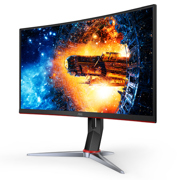 Monitor AOC 23.8" Gaming Curvo IPS 1920x1080 165Hz 1ms Freesync HDMI DisPort HDR Mode - Vista 10