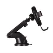 Soporte Argomtech para Celular Cargador Inalámbrico Rápido Brazo Telescópico 15W Rotación 360 Color Negro - Vista 5