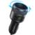 Kit Manos Libres Argomtech para Auto Spectro T1 Bluetooth Pantalla LED Dos Puertos de Carga Rápida 42 W USB Color Negro - Vista 5