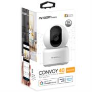 Cámara Inteligente Argomtech Convoy 40 para Interior 3MP 1296p 2K QHD 128GB Lente 355° 10m Color Blanco - Vista 5
