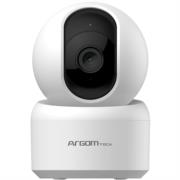 Cámara Inteligente Argomtech Convoy 40 para Interior 3MP 1296p 2K QHD 128GB Lente 355° 10m Color Blanco - Vista 2