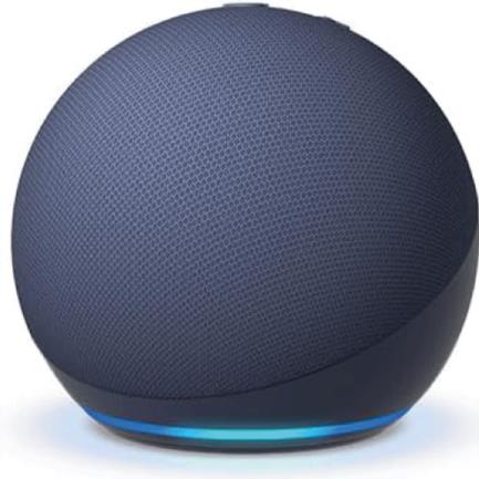 Altavoz inteligente amazon echo dot con alexa 5ta generación wifi/bluetooth 15w color azul marino