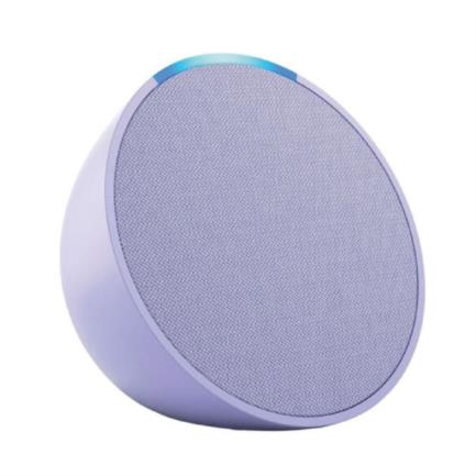 Bocina inteligente alexa amazon echo pop proyección frontal de 1.95" wi-fi/bluetooth color lavanda