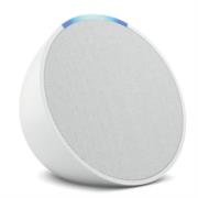 Bocina inteligente alexa amazon echo pop proyección frontal de 1.95" wi-fi/bluetooth color blanco glaciar