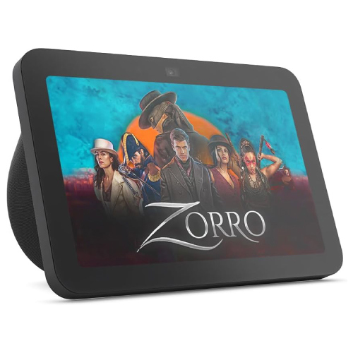 AXTBOCAD018 - Bocina Inteligente Amazon Echo Show 8 color Negro 3ra generacion