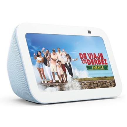 Bocina inteligente alexa amazon echo show 5 3ra gen pantalla 5.5" color azul