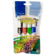 Marcador Aquarelo Grip Colores Surtidos Estuche C/4 Pzas - Vista 3
