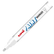 Marcador azor px-20 uniball paint color blanco c/12 pzas