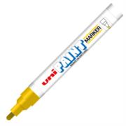 Marcador azor px-20 uniball paint color amarillo c/12 pzas